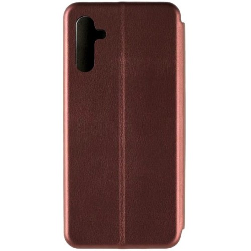 Чехол книжка для Samsung Galaxy A04S Fashion Case Бордовый