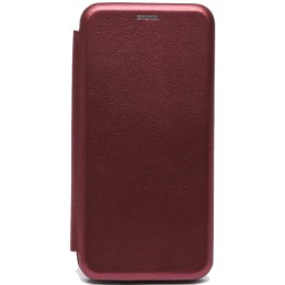 Чехол книжка для Samsung Galaxy S22 Fashion Case Бордовый