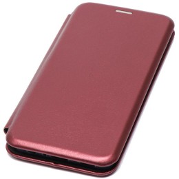 Чехол книжка для Samsung Galaxy S22 Fashion Case Бордовый