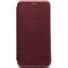Чехол книжка для Honor X9 Fashion Case Бордовый