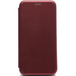 Чехол книжка для Honor X9 Fashion Case Бордовый