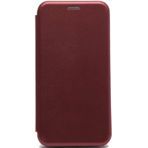 Чехол книжка для Honor X9 Fashion Case Бордовый