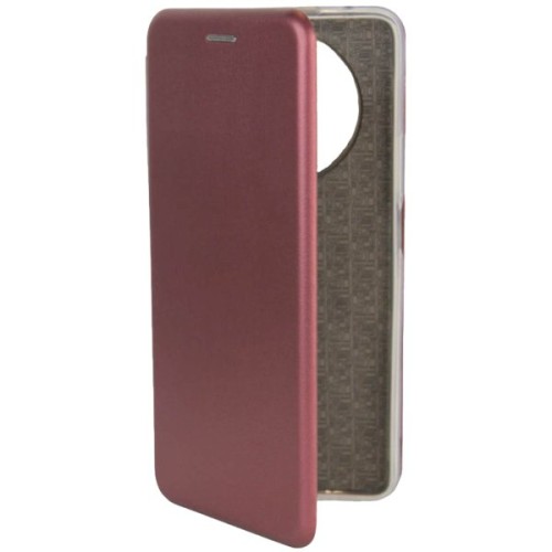 Чехол книжка для Honor X9 Fashion Case Бордовый