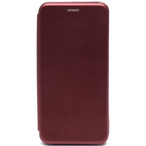 Чехол книжка для Xiaomi Poco F4 GT Fashion Case Бордовый