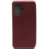 Чехол книжка для Xiaomi Poco F4 GT Fashion Case Бордовый