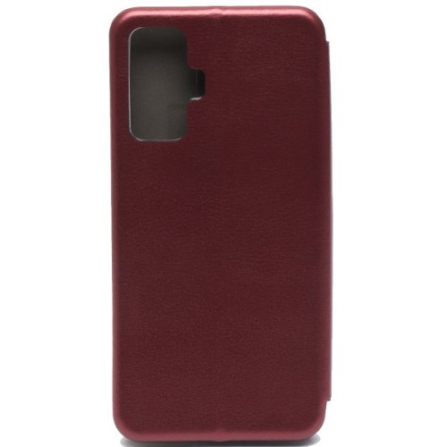 Чехол книжка для Xiaomi Poco F4 GT Fashion Case Бордовый