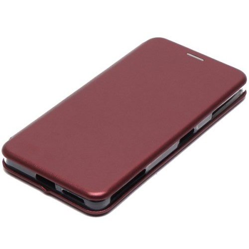 Чехол книжка для Xiaomi Poco F4 GT Fashion Case Бордовый