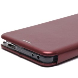 Чехол книжка для Xiaomi Poco F4 GT Fashion Case Бордовый