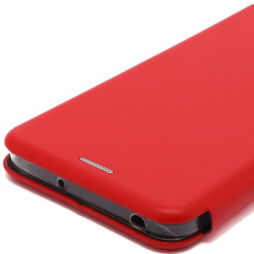 Чехол книжка для Xiaomi Poco M5 Fashion Case Красный