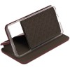 Чехол книжка для Xiaomi Poco M5 Fashion Case Бордовый
