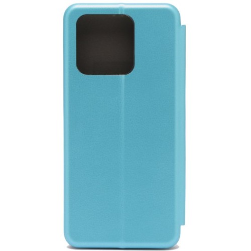 Чехол книжка для Xiaomi Redmi 10C Fashion Case Голубой