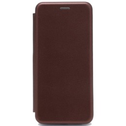 Чехол книжка для Xiaomi Redmi 9C Fashion Case Бордовый