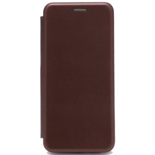 Чехол книжка для Xiaomi Redmi 9C Fashion Case Бордовый