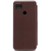 Чехол книжка для Xiaomi Redmi 9C Fashion Case Бордовый