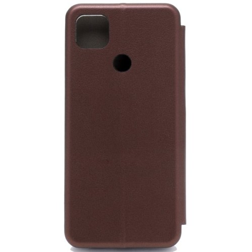 Чехол книжка для Xiaomi Redmi 9C Fashion Case Бордовый