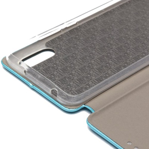 Чехол книжка для Xiaomi Redmi 9A Fashion Case Голубой