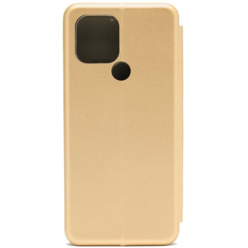 Чехол книжка для Xiaomi Redmi A1+ Fashion Case Золотой