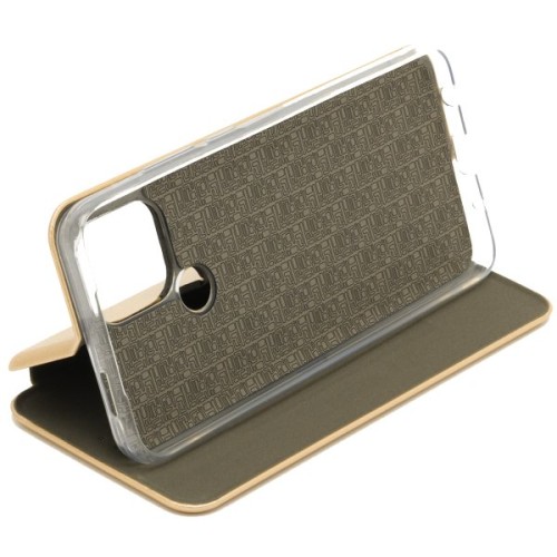 Чехол книжка для Xiaomi Redmi A1+ Fashion Case Золотой