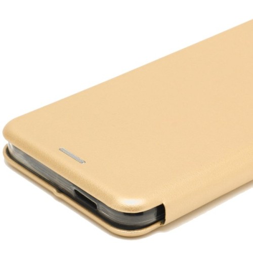 Чехол книжка для Xiaomi Redmi A1+ Fashion Case Золотой