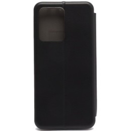 Чехол книжка для Xiaomi Redmi Note 12 Pro Fashion Case Черный