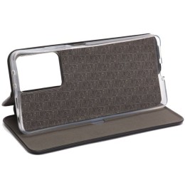 Чехол книжка для Xiaomi Redmi Note 12 Pro Fashion Case Черный