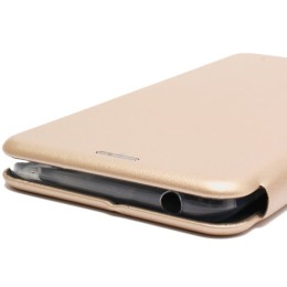 Чехол книжка для Xiaomi Poco C40 Fashion Case Золотой