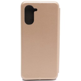 Чехол книжка для Realme 10 Fashion Case Золотой