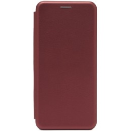 Чехол книжка для Realme 10 Fashion Case Бордовый