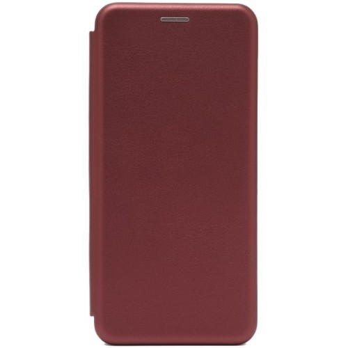 Чехол книжка для Realme 10 Fashion Case Бордовый