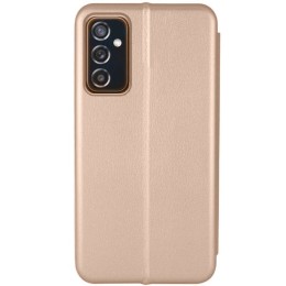 Чехол книжка для Samsung Galaxy A54 5G / Samsung Galaxy S23 FE Fashion Case Золотой