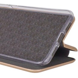 Чехол книжка для Samsung Galaxy A54 5G / Samsung Galaxy S23 FE Fashion Case Золотой
