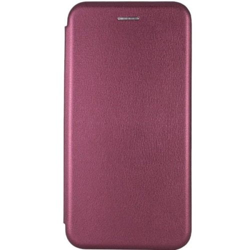 Чехол книжка для Samsung Galaxy A34 Fashion Case Бордовый