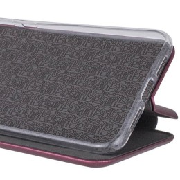 Чехол книжка для Samsung Galaxy A34 Fashion Case Бордовый