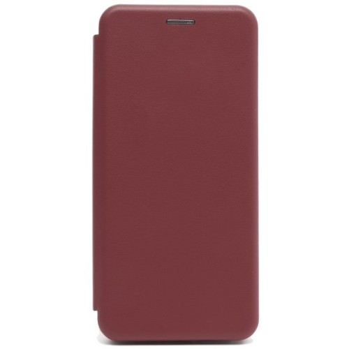 Чехол книжка для Xiaomi Redmi Note 12 5G Fashion Case Бордовый