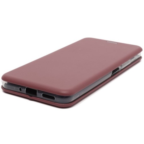 Чехол книжка для Xiaomi Redmi Note 12 5G Fashion Case Бордовый