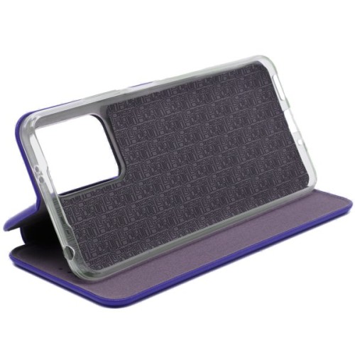 Чехол книжка для Xiaomi Redmi Note 12 5G Fashion Case Темно синий