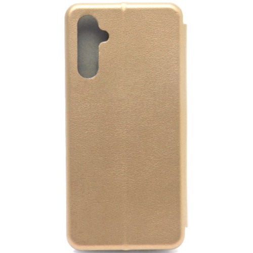 Чехол книжка для Samsung Galaxy A14 Fashion Case Золотой