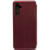 Чехол книжка для Samsung Galaxy A14 Fashion Case Бордовый