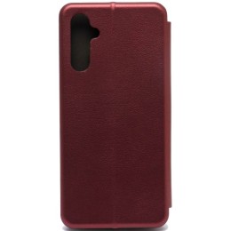 Чехол книжка для Samsung Galaxy A14 Fashion Case Бордовый