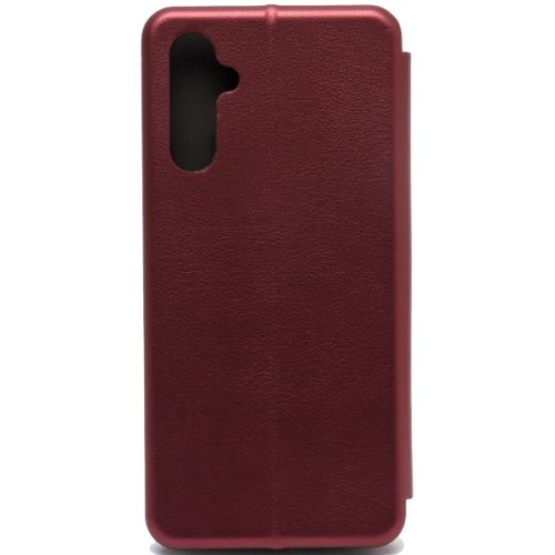 Чехол книжка для Samsung Galaxy A14 Fashion Case Бордовый