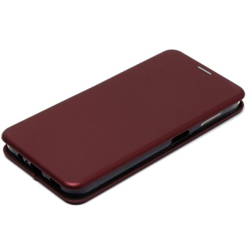 Чехол книжка для Samsung Galaxy A14 Fashion Case Бордовый