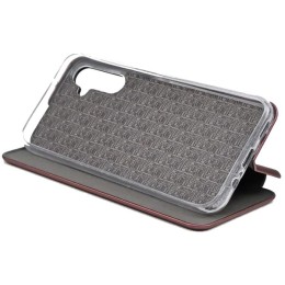 Чехол книжка для Samsung Galaxy A54 5G / Samsung Galaxy S23 FE Fashion Case Бордовый