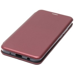 Чехол книжка для Xiaomi Redmi A1+ Fashion Case Бордовый