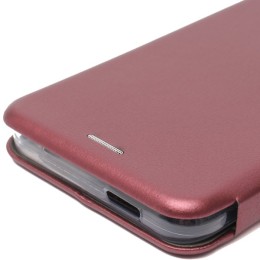 Чехол книжка для Xiaomi Redmi A1+ Fashion Case Бордовый