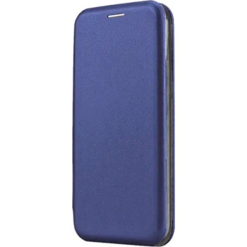 Чехол-книжка для Tecno Spark 30C Fashion Case на магнитах с визитницей Темно-синий