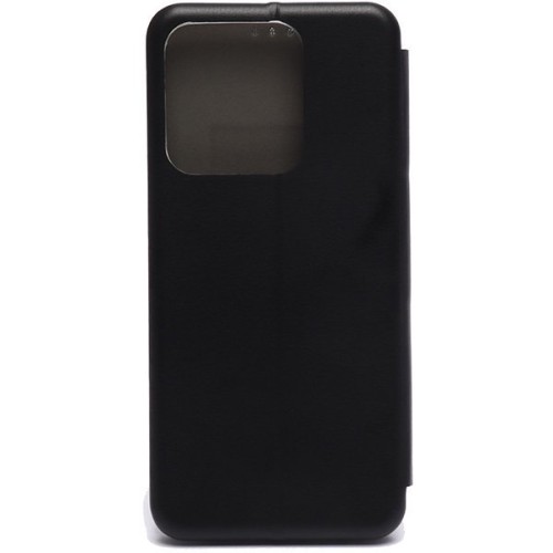 Чехол-книжка для Tecno Spark Go 1 Fashion Case на магнитах с визитницей Черный