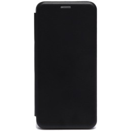 Чехол-книжка для Tecno Spark Go 1 Fashion Case на магнитах с визитницей Черный