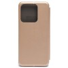 Чехол-книжка для Tecno Spark Go 1 Fashion Case на магнитах с визитницей Золотой