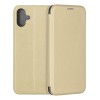 Чехол-книжка для Samsung Galaxy A06 Fashion Case на магнитах с визитницей Золотой