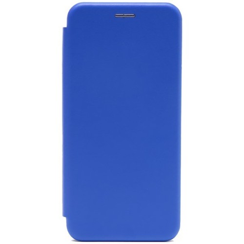 Чехол-книжка для Xiaomi Redmi 13 / Poco M6 Fashion Case на магнитах с визитницей Синий